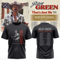 Riley Green That's Just Me Tour signed TShirt