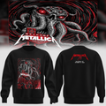 MTLC Life Burns Faster Las Vegas 2026 Night 1 Venue Poster Live At Sphere October 1 2026 Ktulu Art Unisex Sweater
