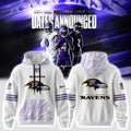 .B.Ravens 2026 Noise Rising Falls Black Hoodie