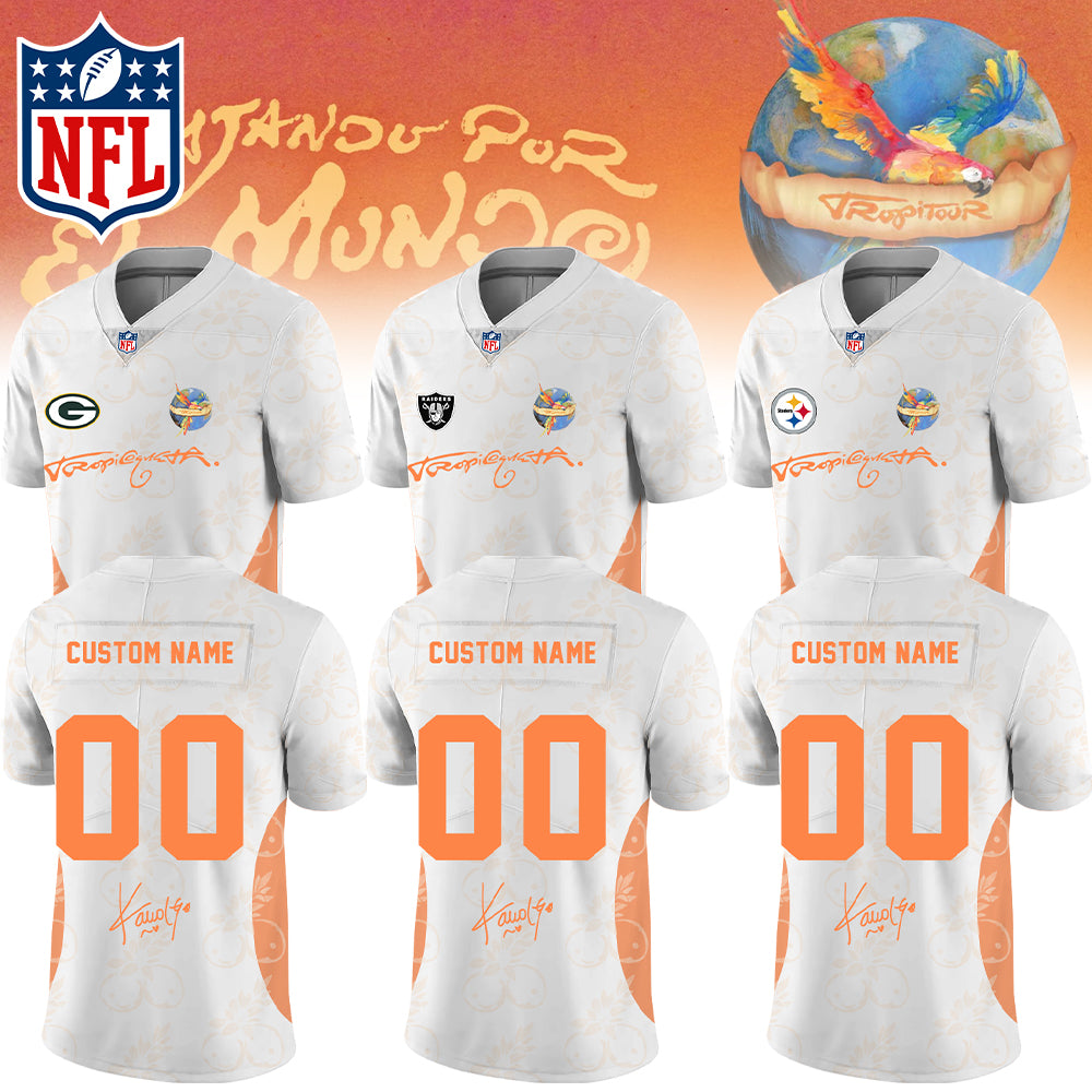 ___Football US Full Team x Karol G – Nos Vamos de Tour. Limited Edition Signature Jersey. Custom name