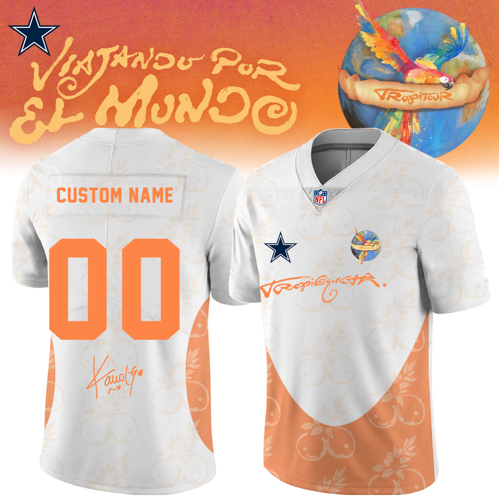 ___Football US Full Team x Karol G – Nos Vamos de Tour. Limited Edition Signature Jersey. Custom name