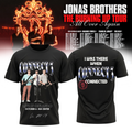 Jonas Brothers “The Burning Up Tour All Over Again 2026” Signature Limited Edition – Tshirt