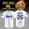 Guns N’ Roses World Tour 2026 Limited Edition Signature Baseball Jersey