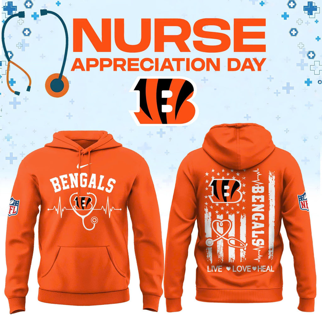 All Team Football US x Nurse Appreciation Day 2026 Hoodie