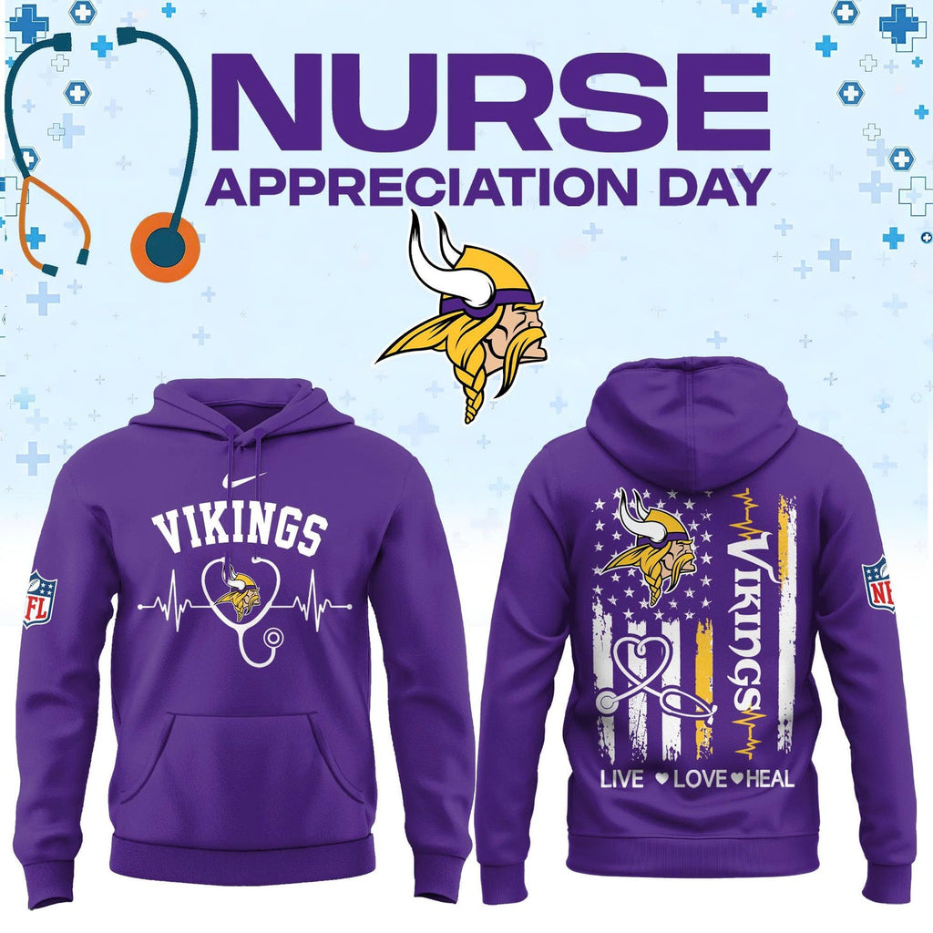 All Team Football US x Nurse Appreciation Day 2026 Hoodie