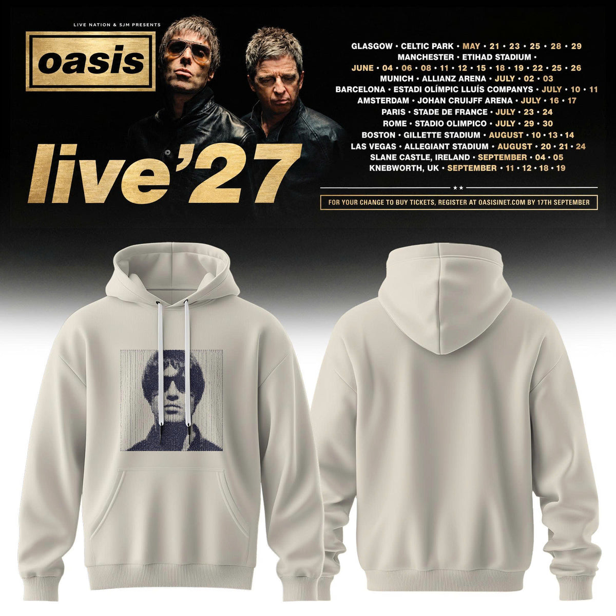 Oasis – Live ‘27 Limited Hoodie