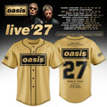 Oasis – Live ‘27 Exclusive Baseball Jersey