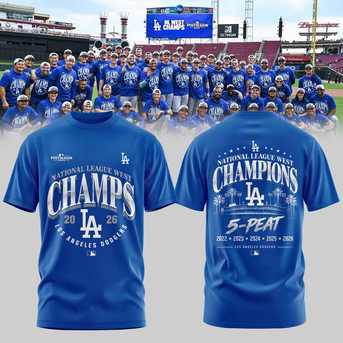 _ NL WEST CHAMPIONS 2026 Limited Edition Tshirt
