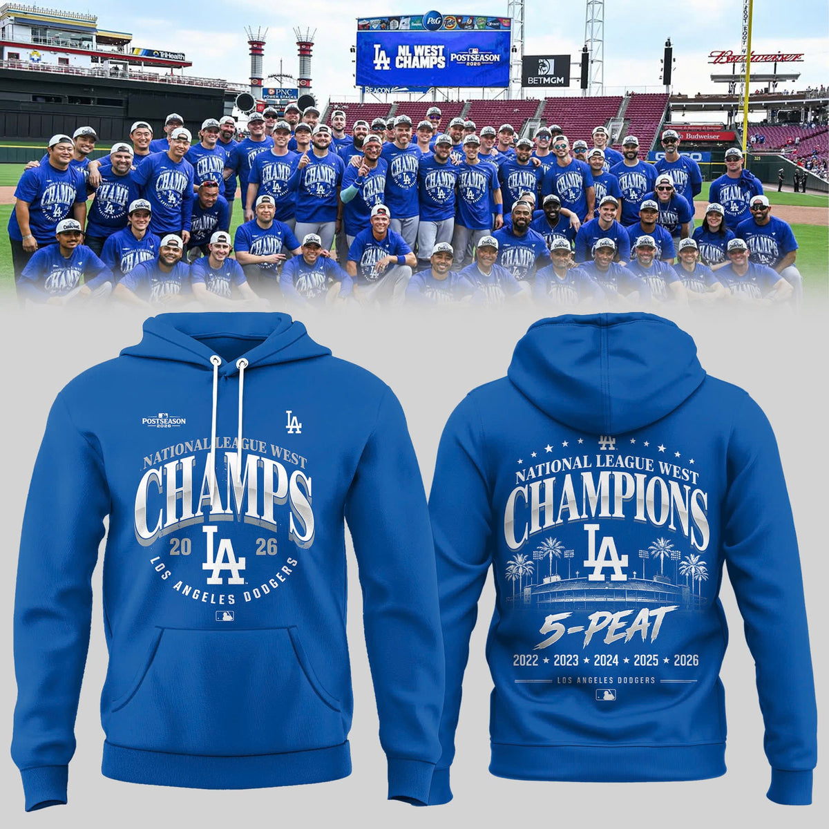 _ NL WEST CHAMPIONS 2026 Limited Edition Hoodie