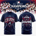 Atlanta Braves - NL EAST CHAMPIONS 2026 Edition Tshirt