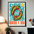 Mumford & Sons "Prizefighter Fish" Charlottesville Concert Poster