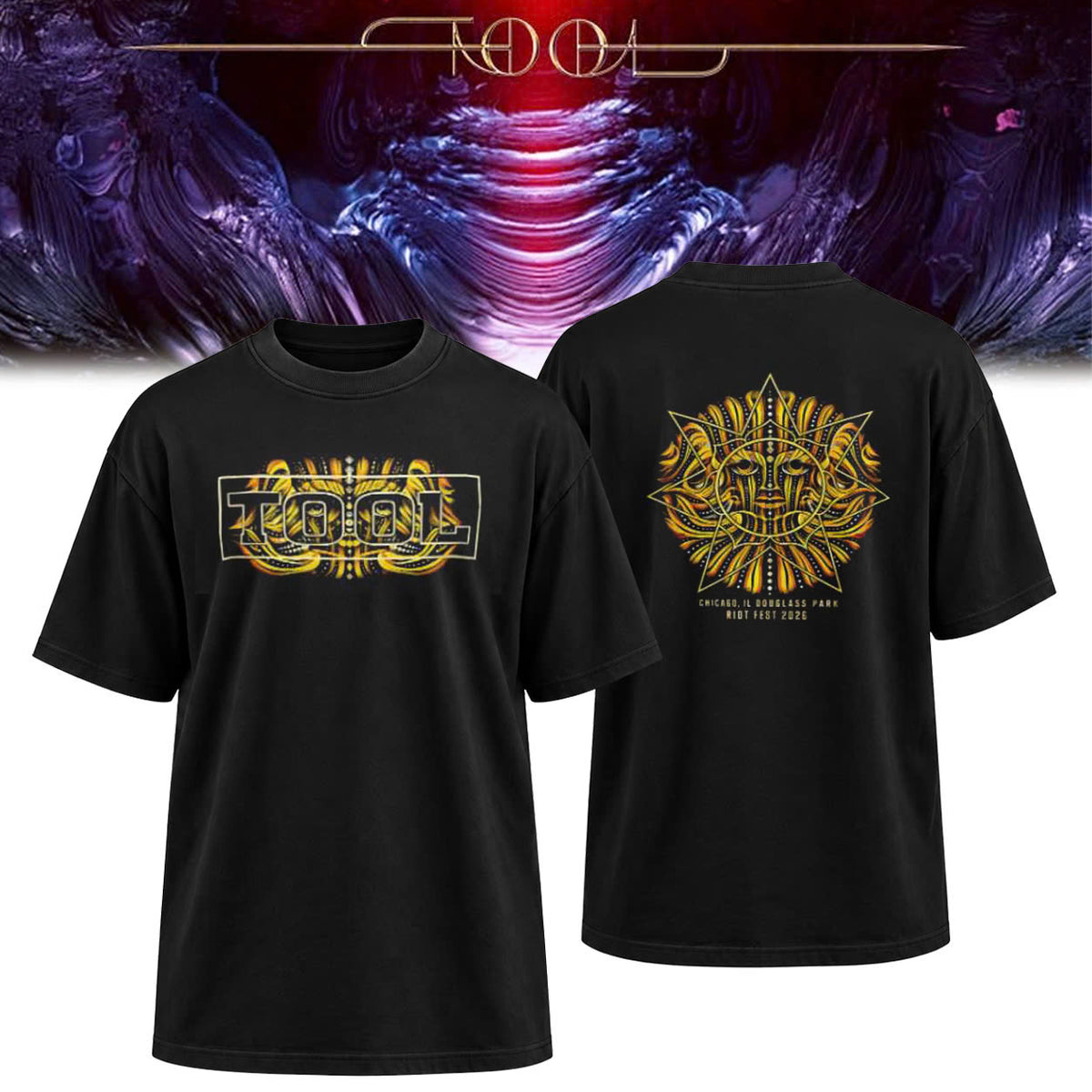 TOOL: Cyber-Skeleton Heavyweight Wash Tee