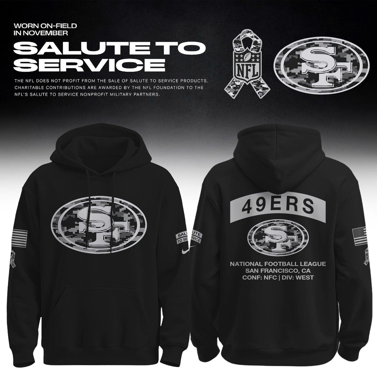 NFL x Salute To Service 2026 Limited Edition Hoodie