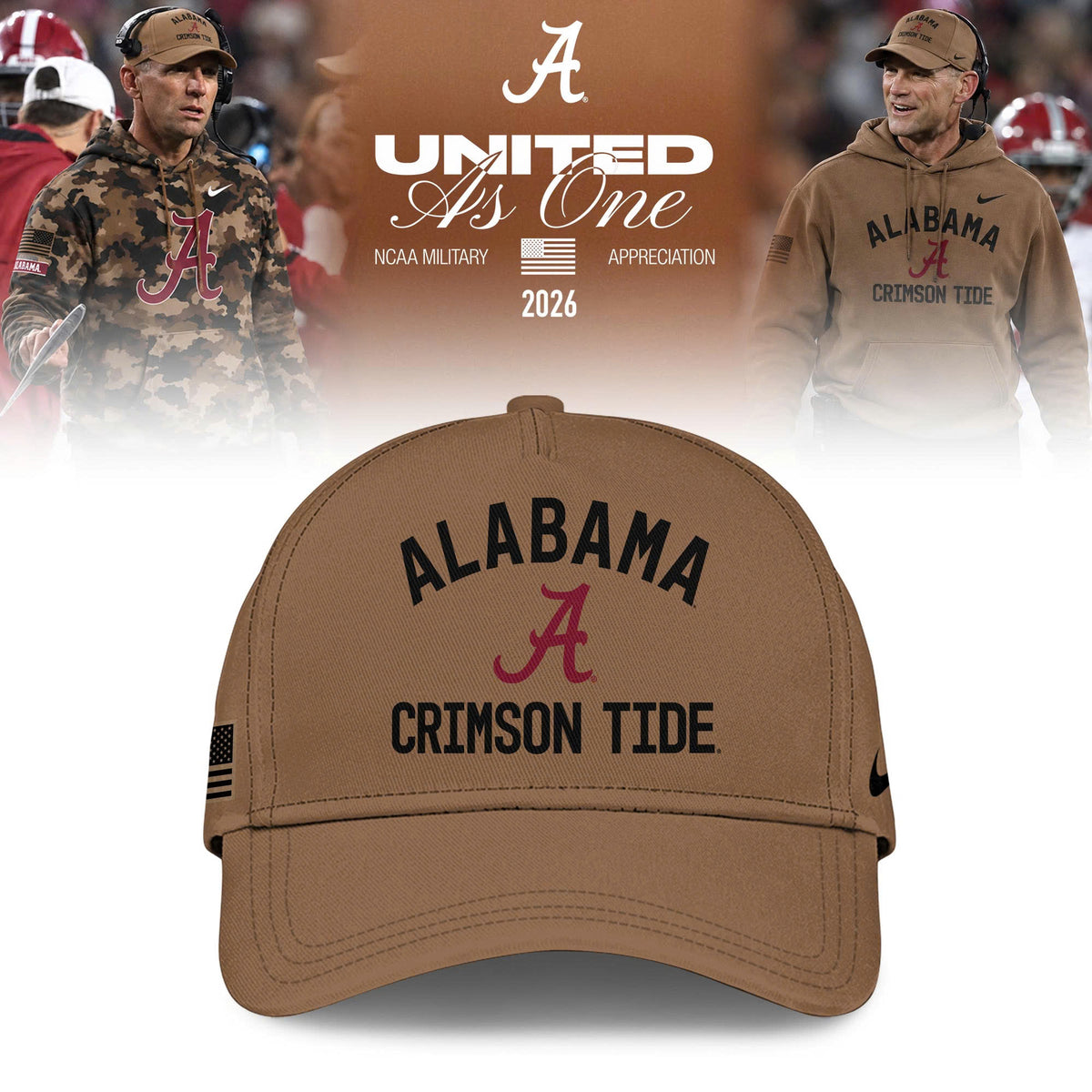 Bama 2026 Military Appreciation Limited Edition Hoodie