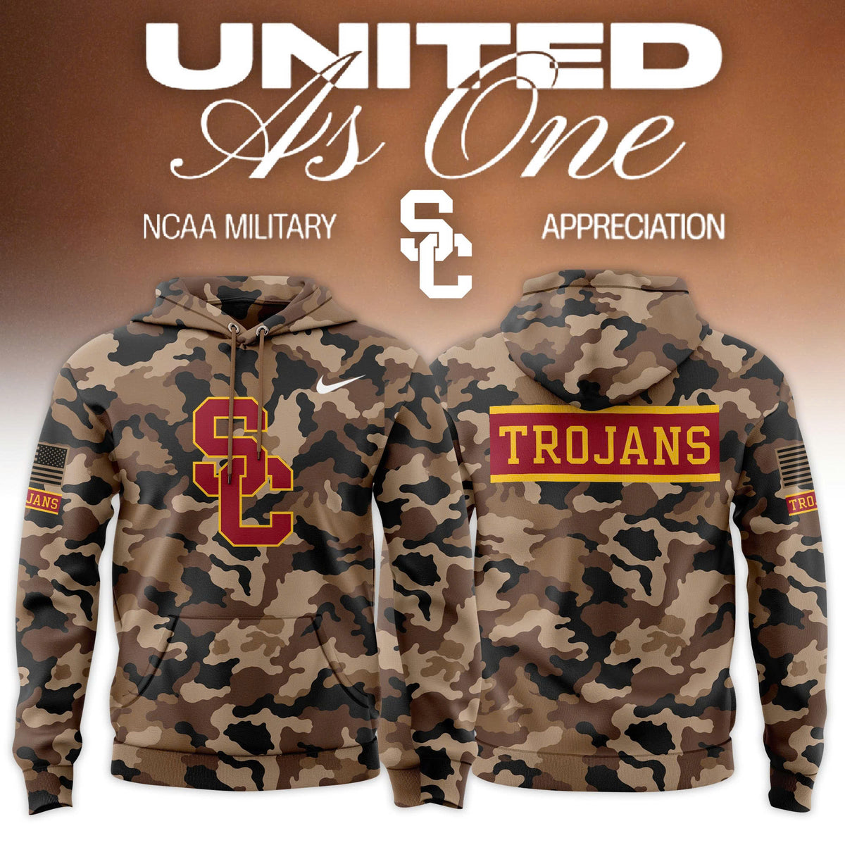 .Big Ten 2026 Military Appreciation Limited Edition Hoodie