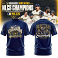 Limited Edition Milwaukee Brewers 2026 National League Champions T-shirt