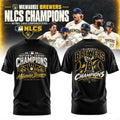 Limited Edition Milwaukee Brewers 2026 National League Champions T-shirt