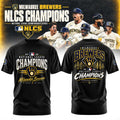 Limited Edition Milwaukee Brewers 2026 National League Champions T-shirt