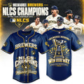 Limited Edition Milwaukee Brewers 2026 National League Champions Jersey