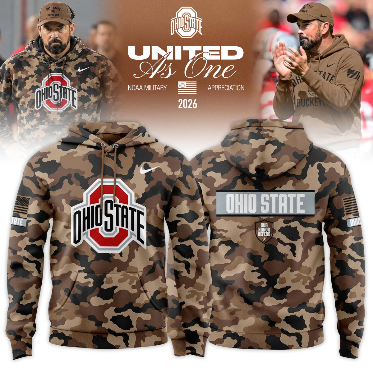 OSU 2026 Military Appreciation Limited Edition Hoodie