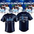 Limited Edition Tampa Bay Rays Postseason 2026 Clinched Jersey