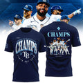 Limited Edition Tampa Bay Rays 2026 AL East Division Champions T-shirt
