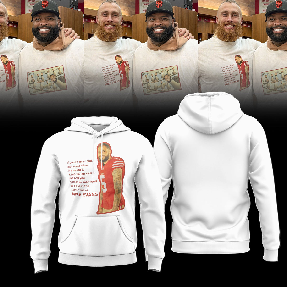 San Francisco 49ers x Mike Evans Limited Edition Shirt