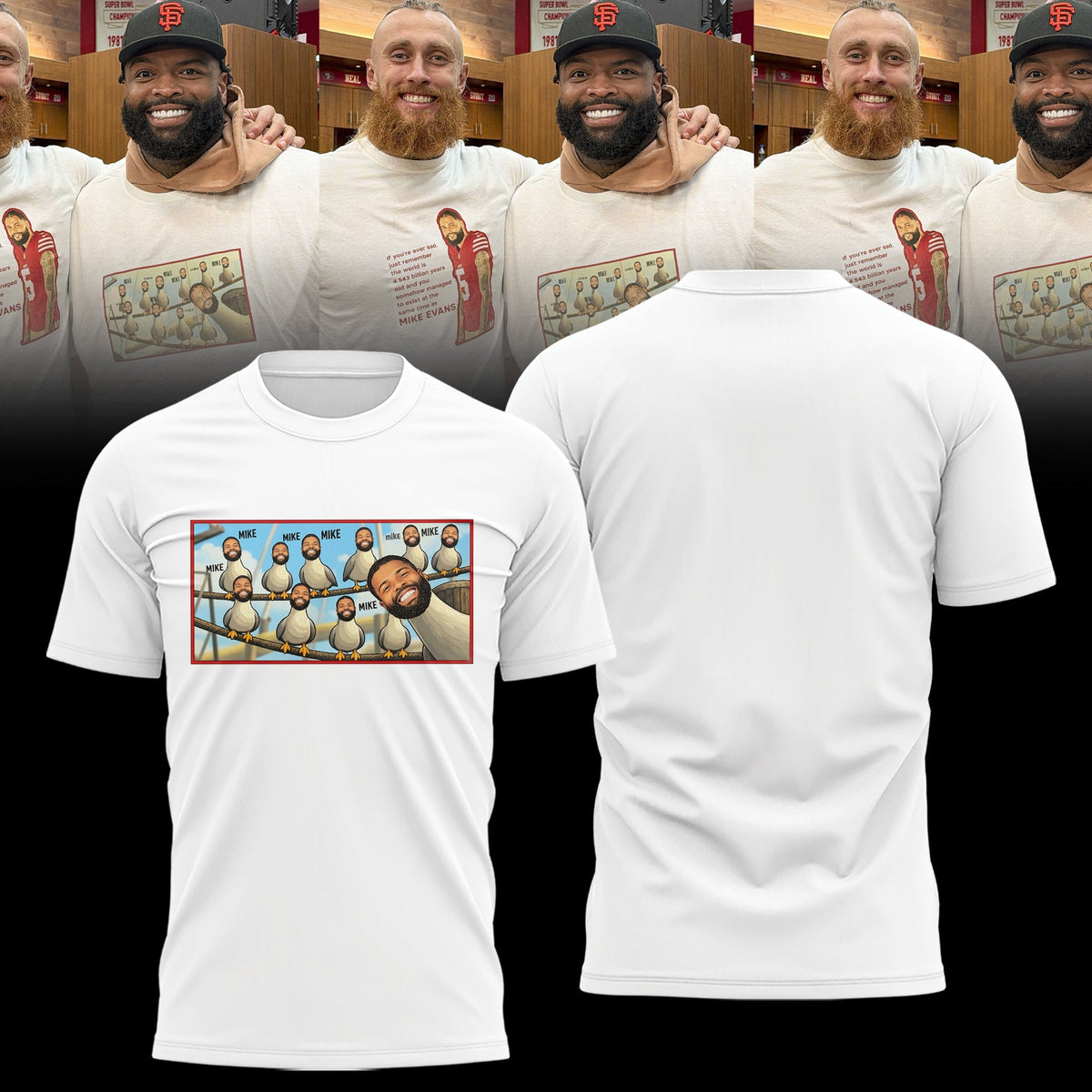 San Francisco 49ers x Mike Evans Limited Edition Shirt