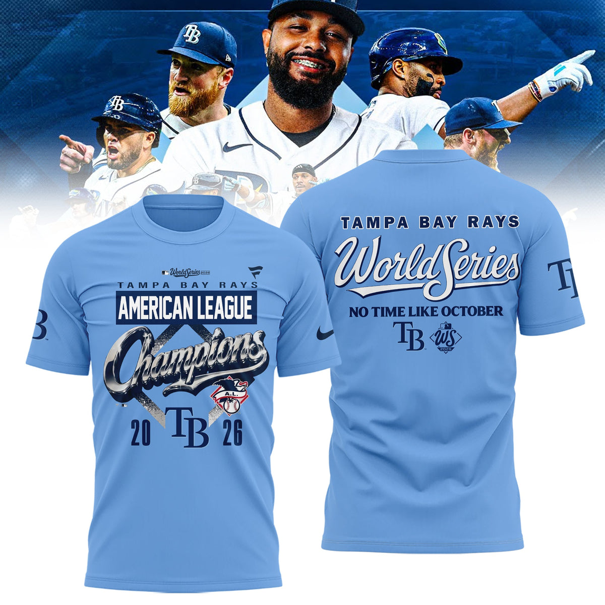 Limited Edition Rays 2026 ALCS Champs Shirt