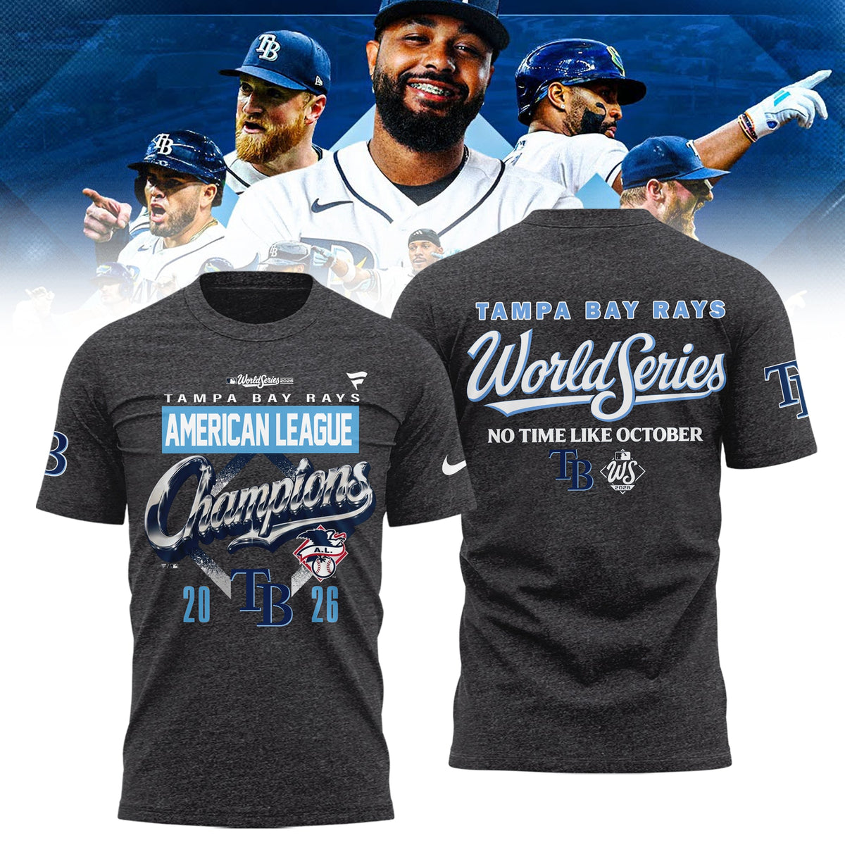 Limited Edition Rays 2026 ALCS Champs Shirt