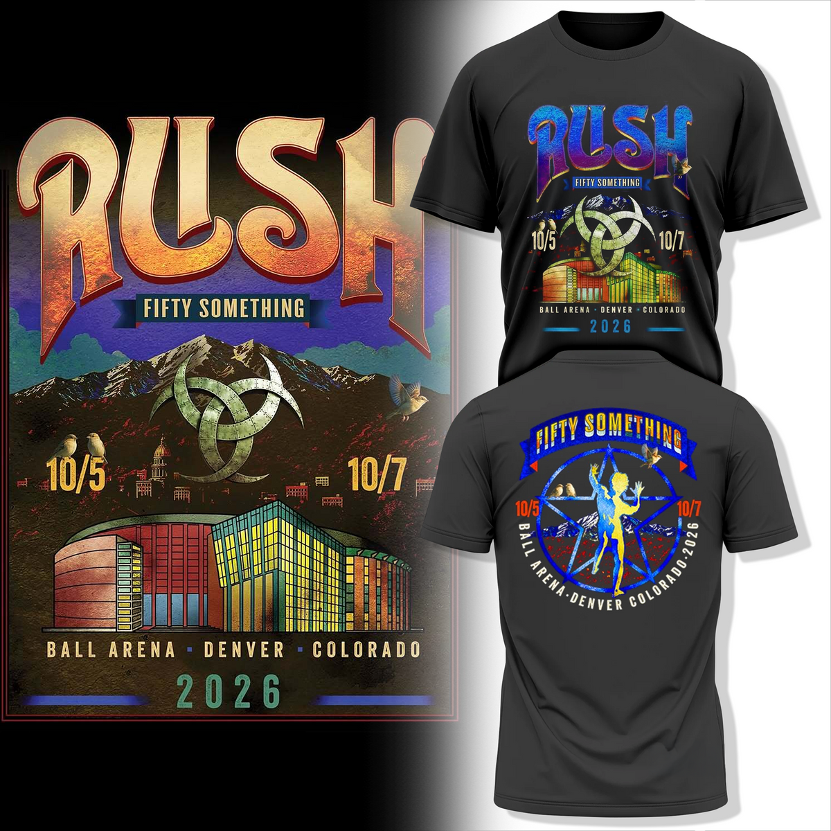Fifty Something Tour 2026 Houston T-shirt