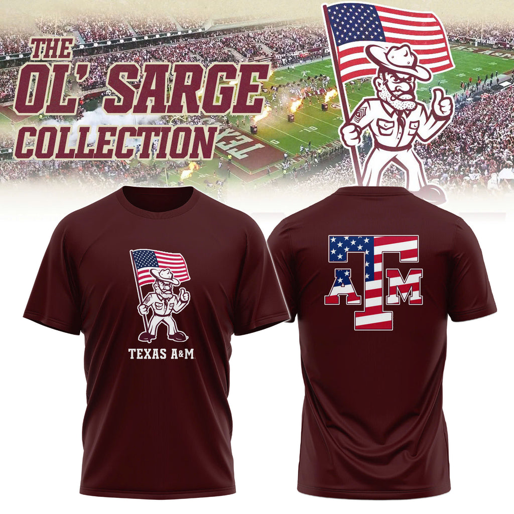 Youth Ol’ Sarge American Flag Tshirt