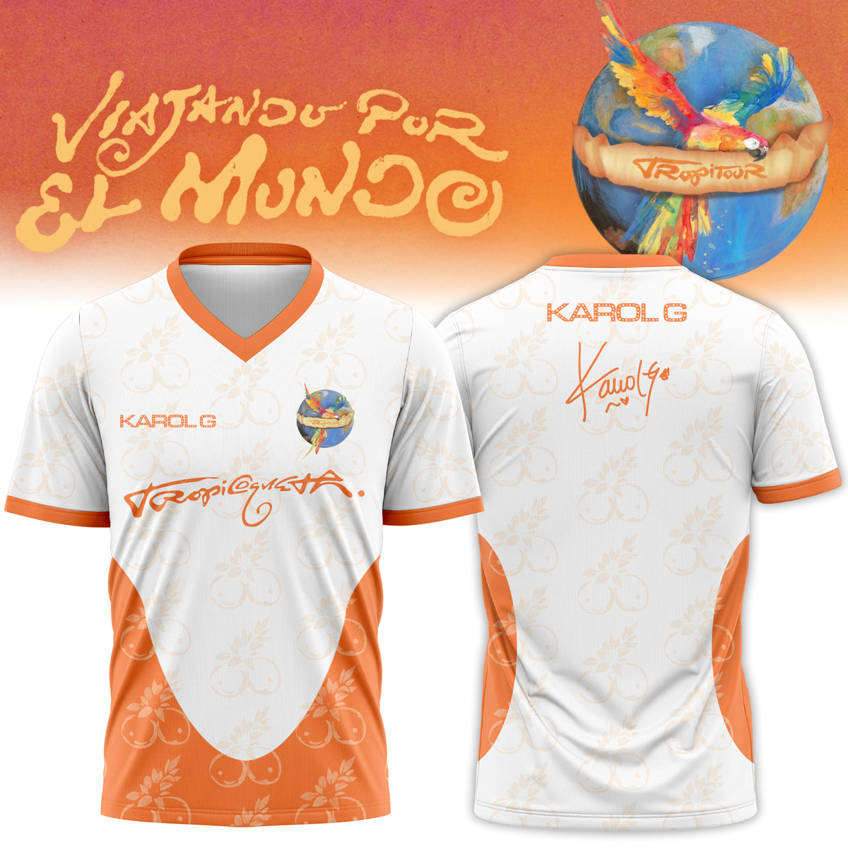 ___,.Karol G – “Nos Vamos de Tour”. Limited Edition Signature Jersey
