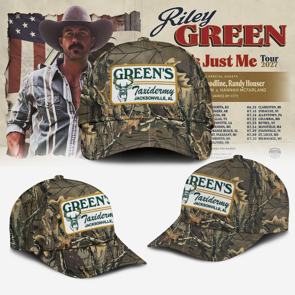 Riley Green That's Just Me Tour signed TShirt