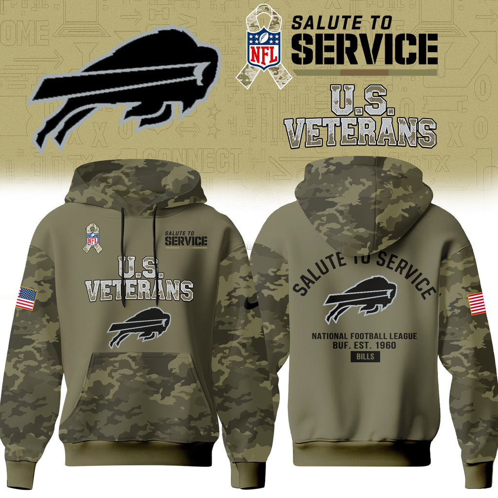 All Team NFL Thank You For Your Service U.S VETERANS – Hoodie