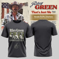 Riley Green That's Just Me Tour signed TShirt