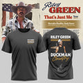 Riley Green That's Just Me Tour signed TShirt