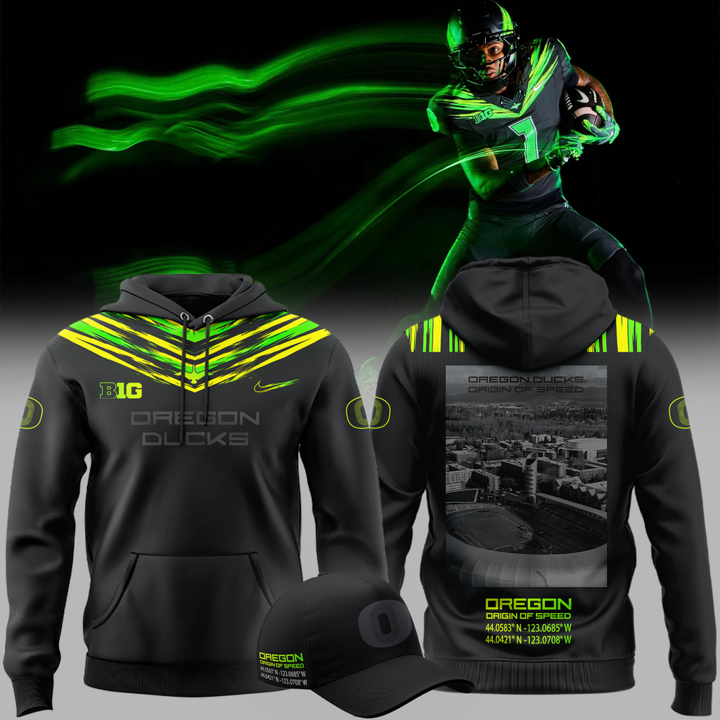 Special Edition Oregon Ducks Origin of Speed Hoodie 2026