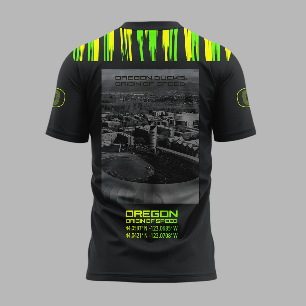 Special Edition Oregon Ducks Origin of Speed T-Shirt 2026