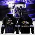 .B.Ravens 2026 Noise Rising Falls Black Hoodie