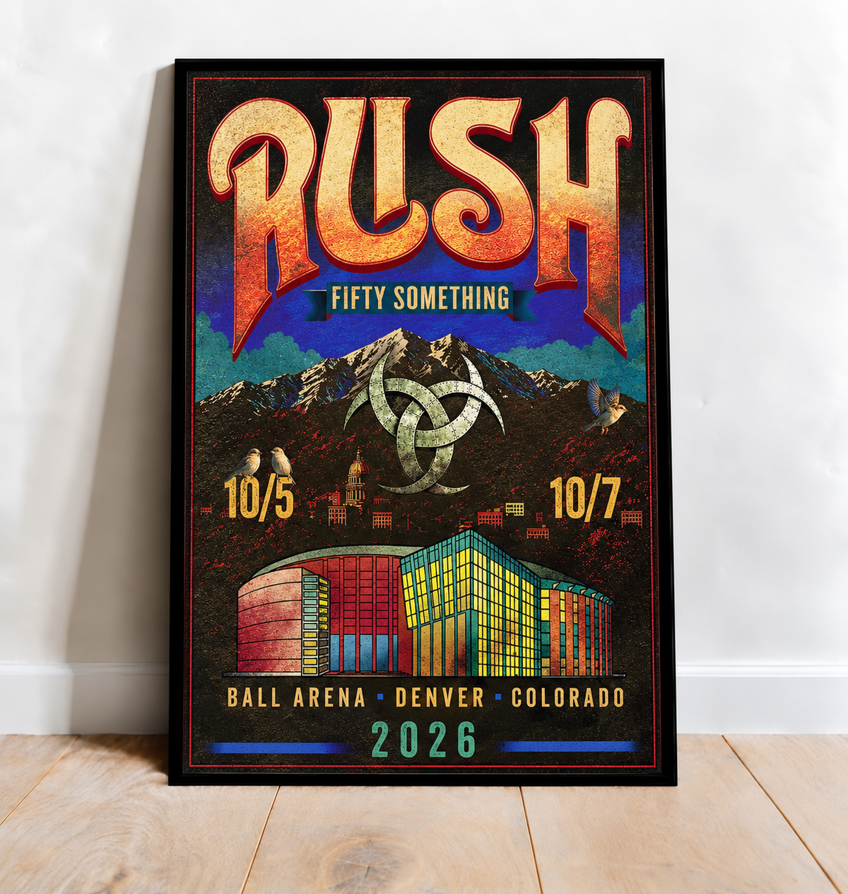 Fifty Something Tour 2026 Denver Poster