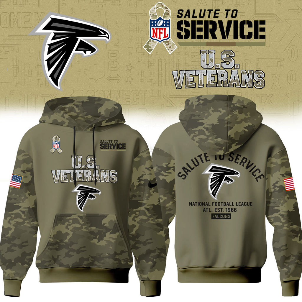 All Team NFL Thank You For Your Service U.S VETERANS – Hoodie