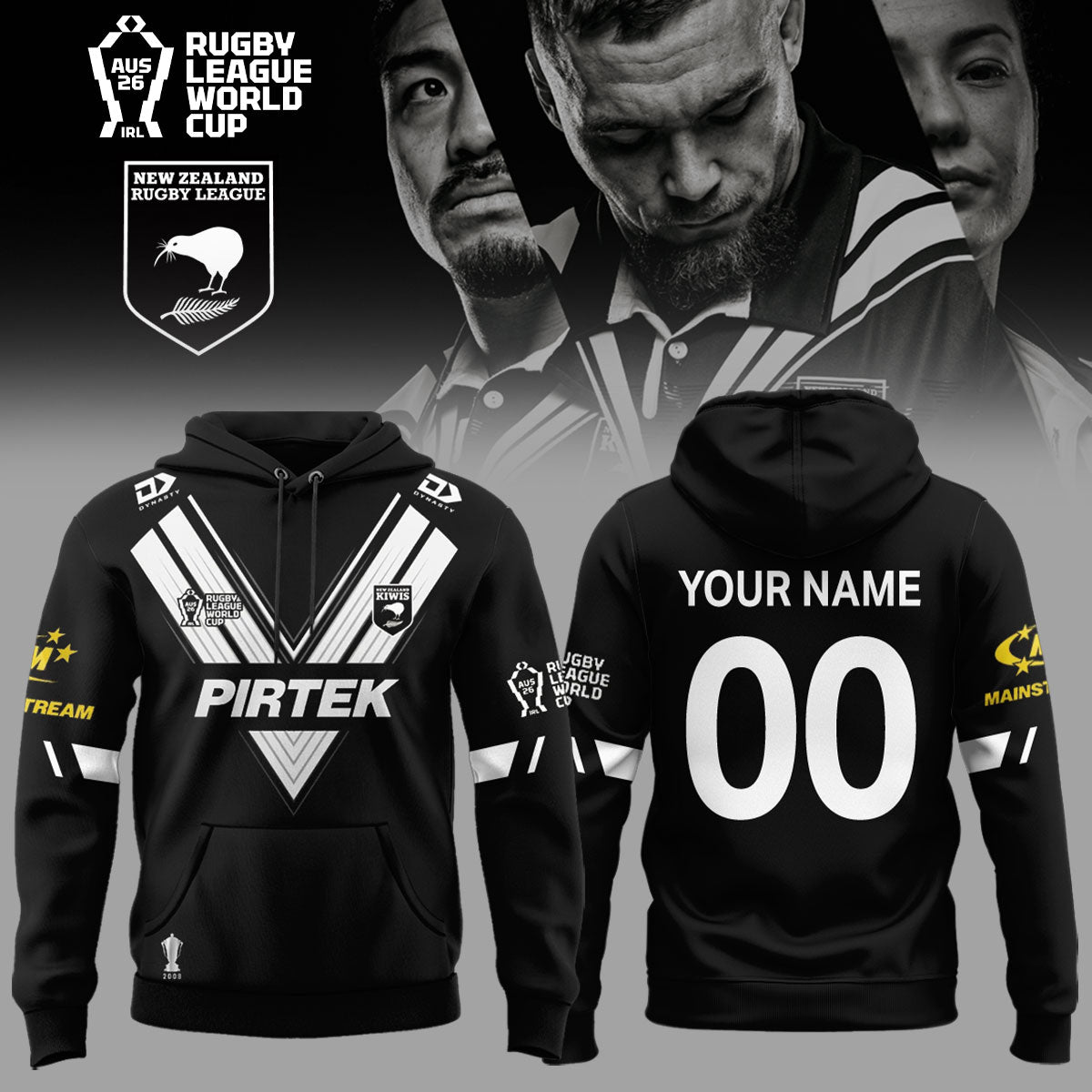 New Zealand Kiwis Hoodie 2026 ( Custom Name & Custom Number )