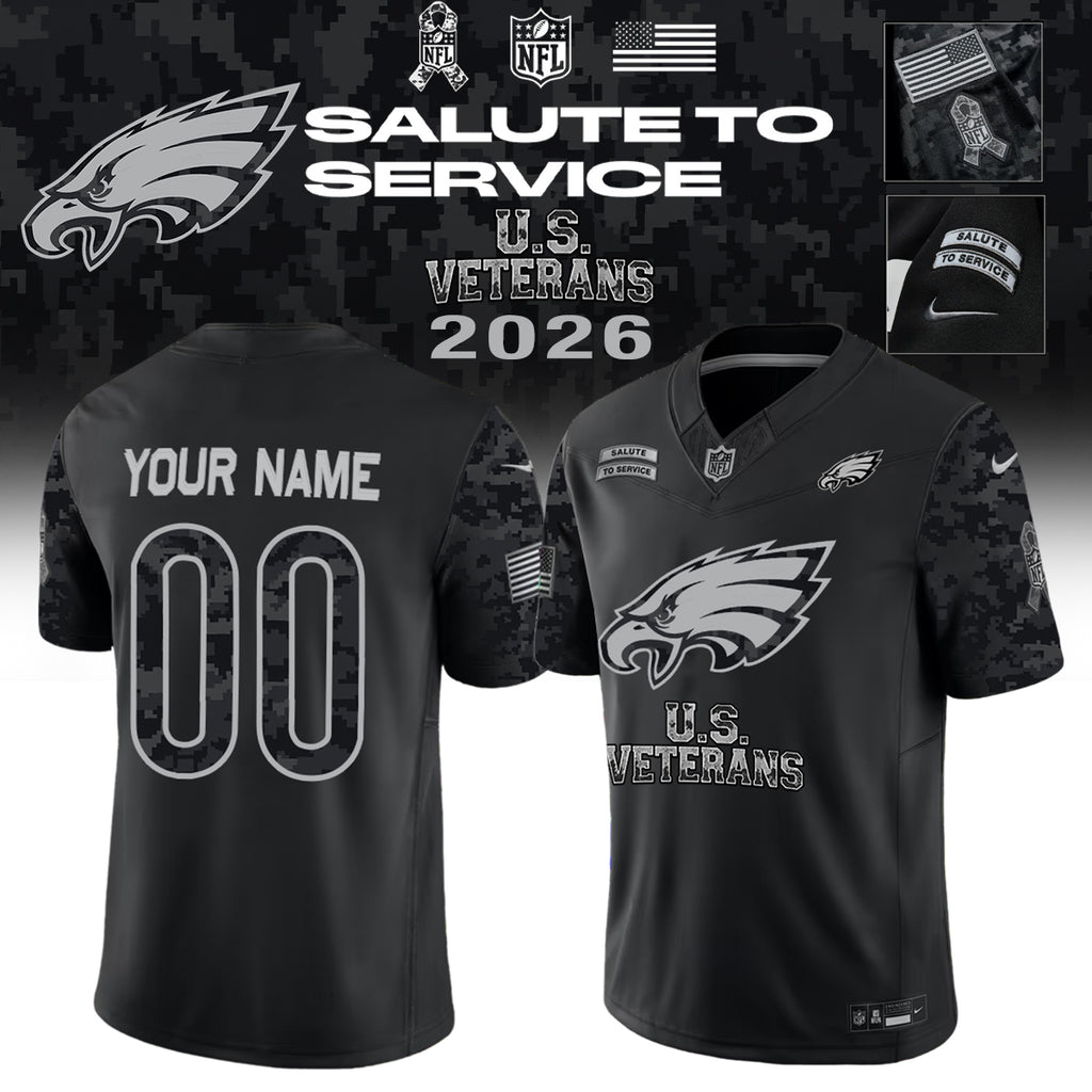 ...NFL 2026 Salute To Service U.S VETERANS - Jersey (Custom Name &amp; Number)