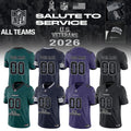 .NFL 2026 Thank You For Your Service U.S VETERANS - Jersey (Custom Name &amp; Number)