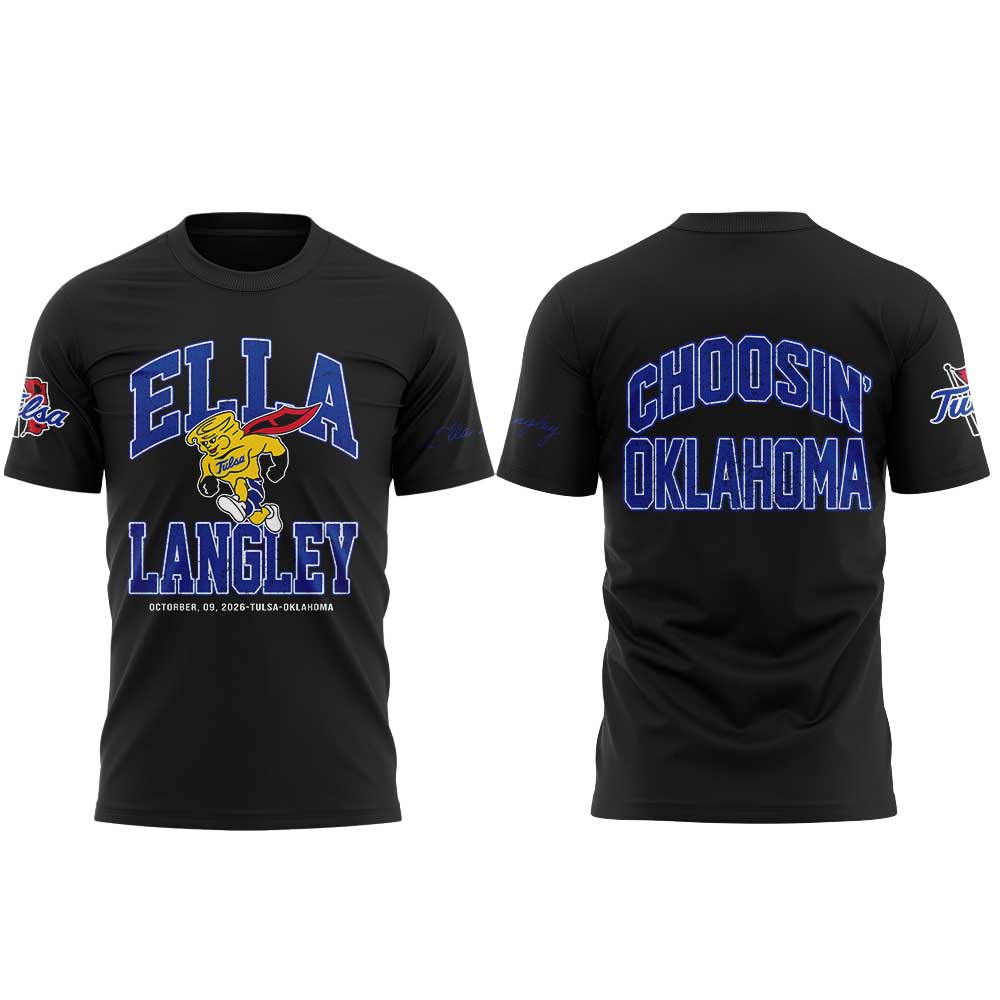 Tulsa Golden Hurricane x Ella Langley The Dandelion Tour 2026 Shirt V2