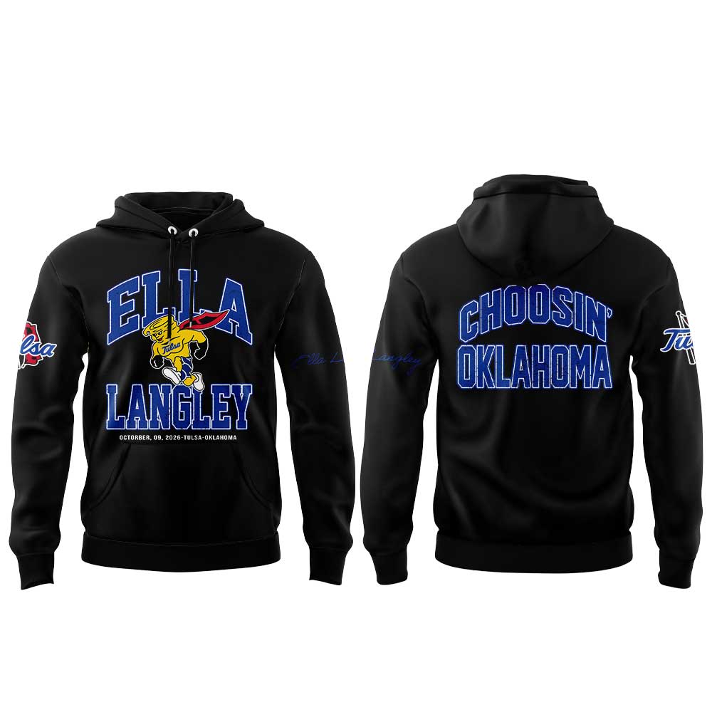 Tulsa Golden Hurricane x Ella Langley The Dandelion Tour 2026 Hoodie V2