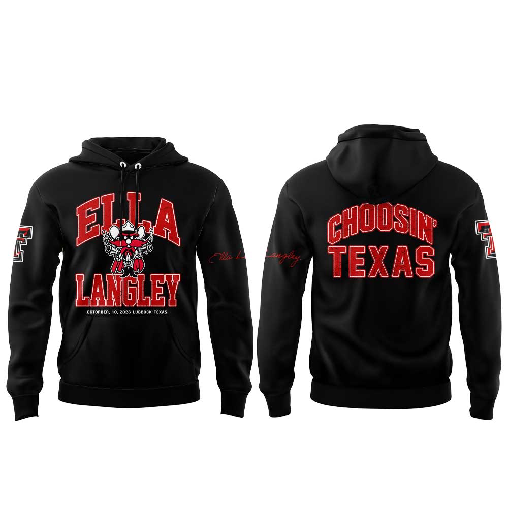 . Texas Tech x Ella Langley The Dandelion Tour 2026 Hoodie V2