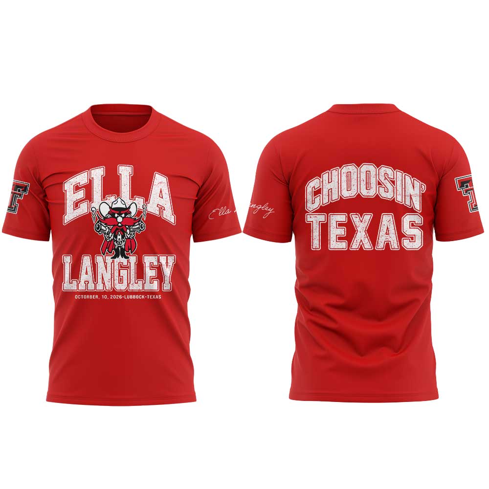 . Texas Tech x Ella Langley The Dandelion Tour 2026 Shirt