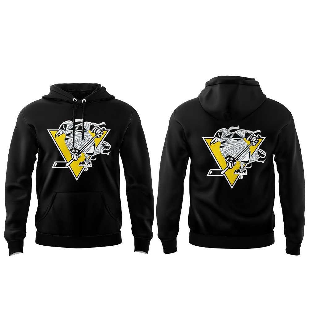 . P Penguins Halloween 26 Mummy Limited Hoodie V3